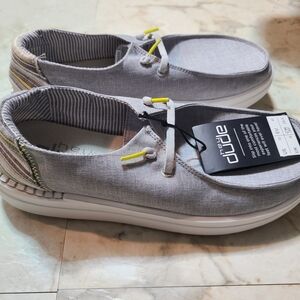 Hey Dude Gray Casual Shoes